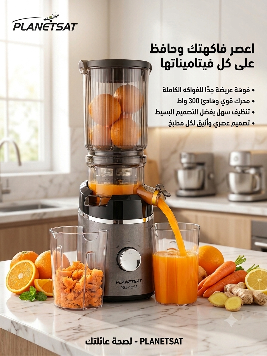 Extracteur de jus - عصارة الفواكه الاصلية