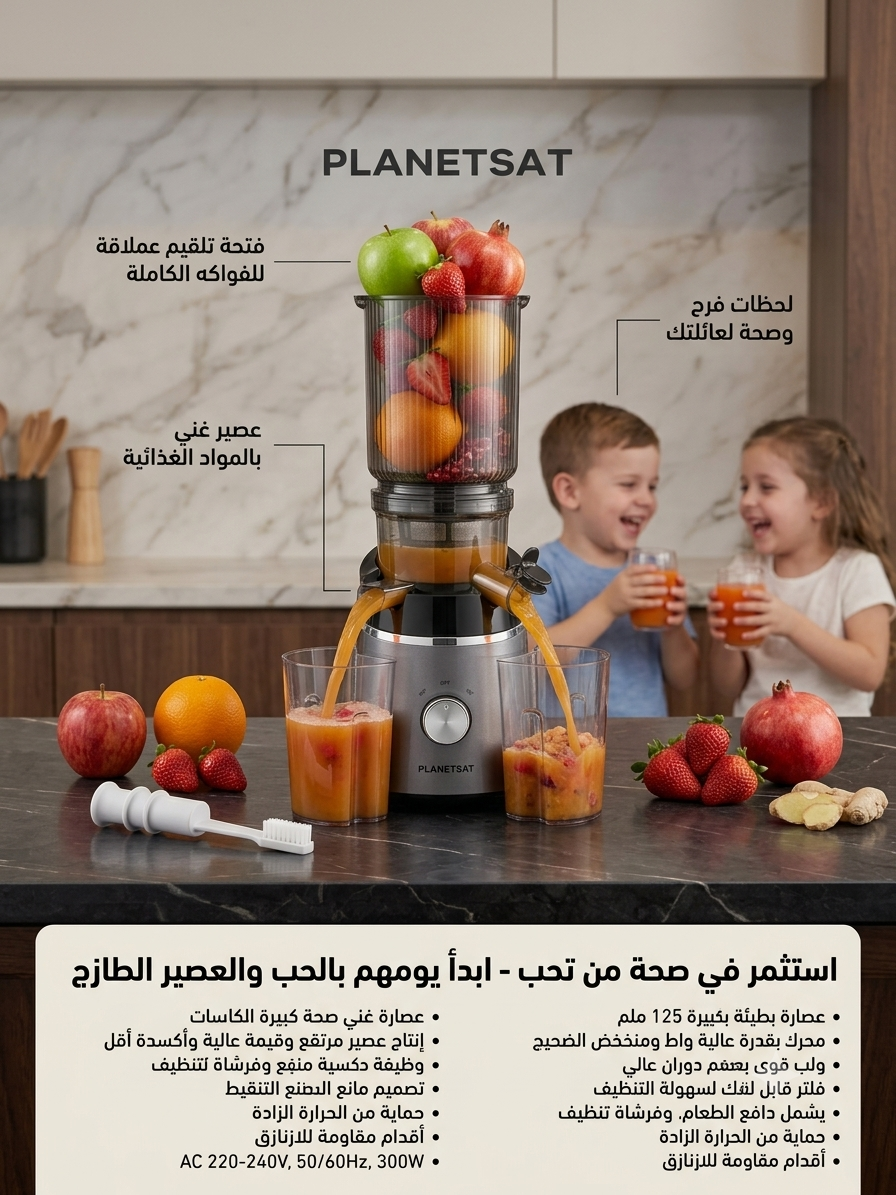 Extracteur de jus - عصارة الفواكه الاصلية