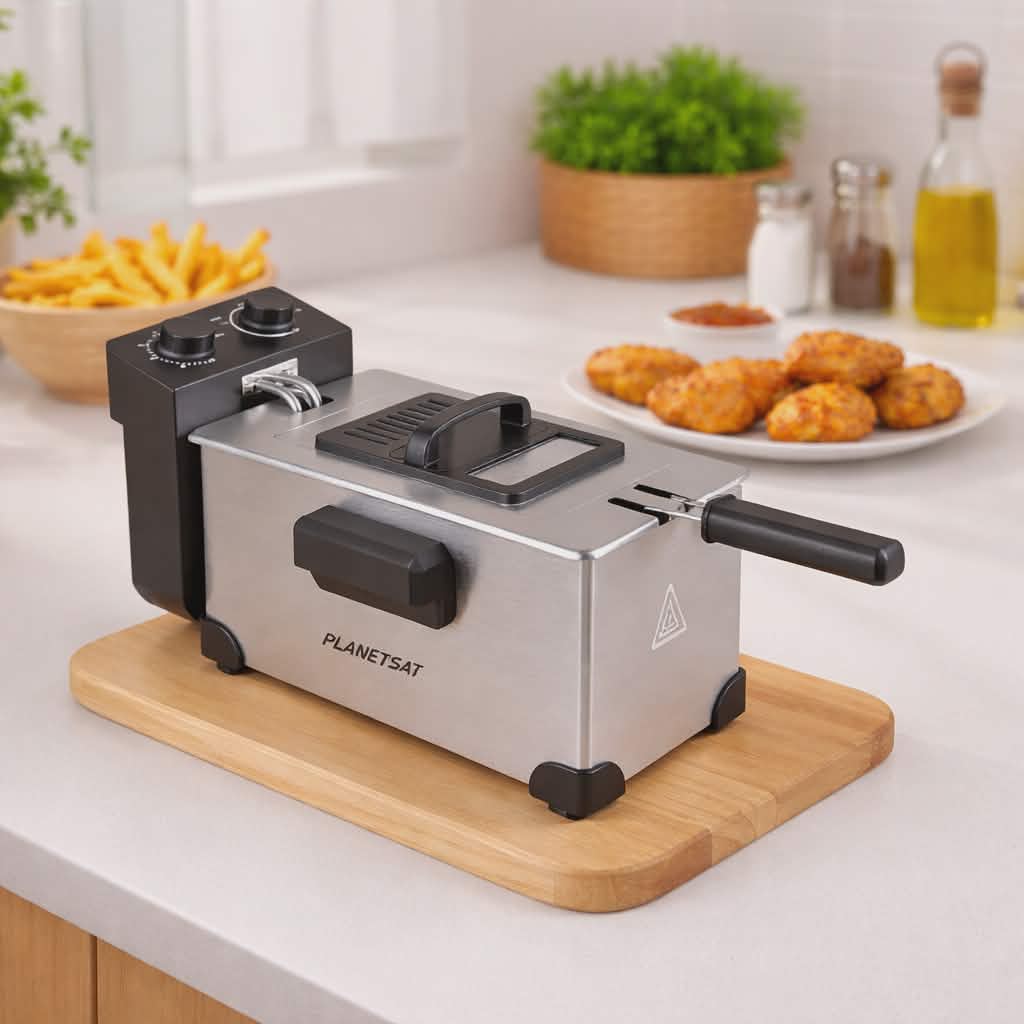 قلاية الزيت 3 لتر بقوة 2000 واط من علامة بلانت سات الفرنسية 🇫🇷