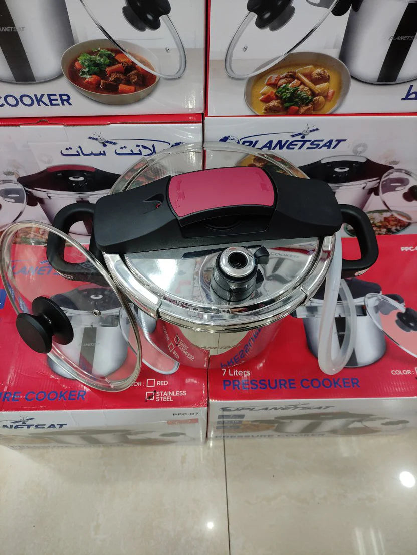 كوكوط ضغط بلانيت سات PLANETSAT – ستانلس ستيل 18/10 😍 تخفيضات بمناسبة نهاية السنة 😍 وش راكي تسناي باه تكوموندي التوصيل متوفر والدفع عند الاستلام