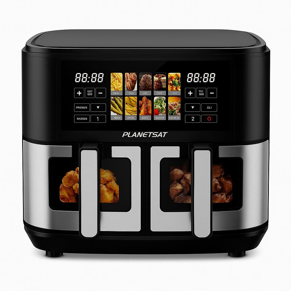 القلاية الهوائية دوبل باڨ بلانت سات 10 لتر تخفيض + هدية مجانية 😍عرض خاص هاد الأسبوع 💥