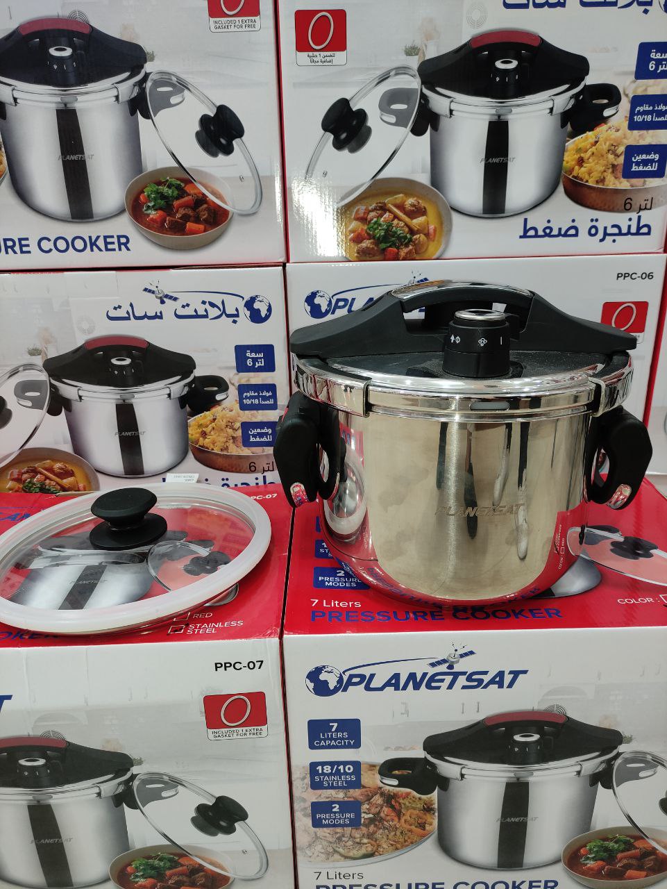 كوكوط ضغط بلانيت سات PLANETSAT – ستانلس ستيل 18/10 😍 تخفيضات بمناسبة نوفمبر 😍 وش راكي تسناي باه تكوموندي التوصيل متوفر والدفع عند الاستلام